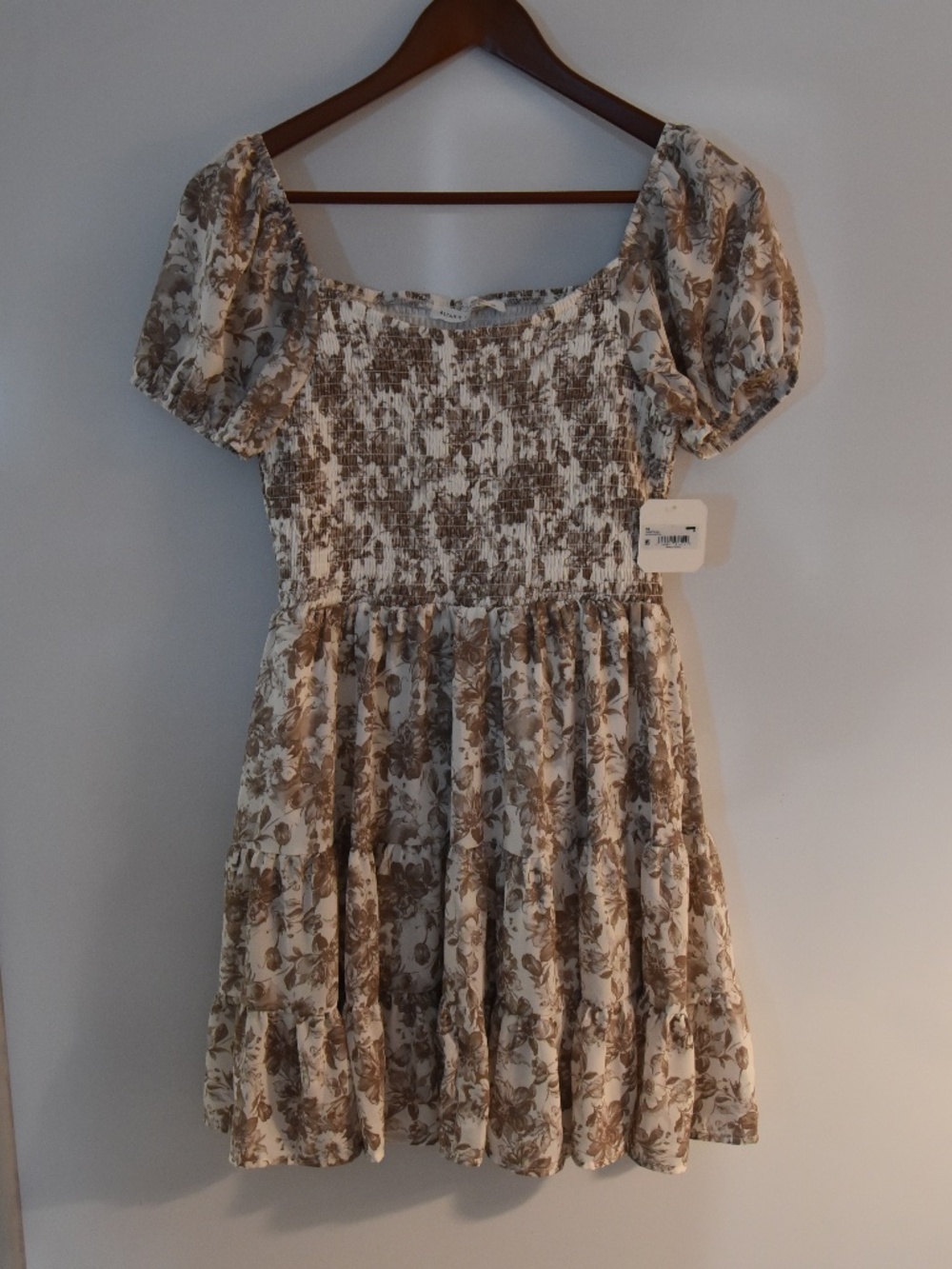 NWT Altar’d State Floral Smocked Mini Dress